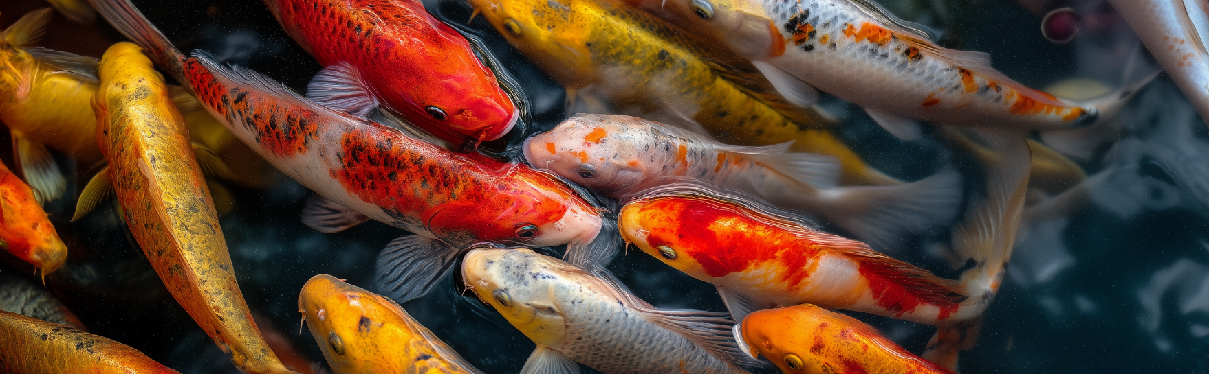 DUNDUN Koi Farm Logo Identity Design